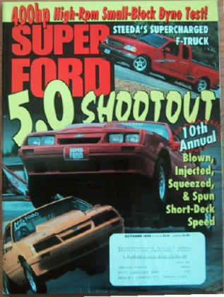 SUPER FORD 1999 OCT - '63 427 GALAXIE, TRANS-AM RACER